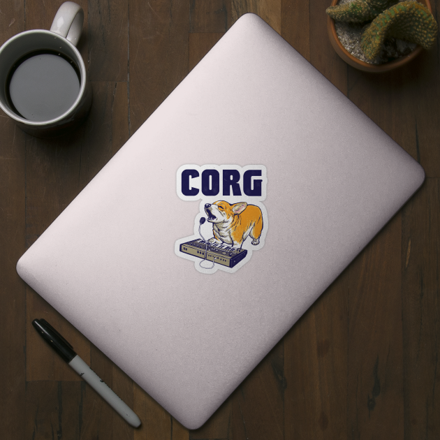 Corgi Vocoder Synthesizer Dog by CTKR Studio